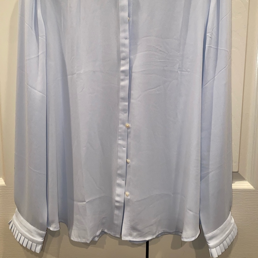 Loft light blue button down